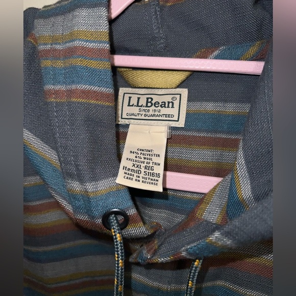 NWOT L.L.Bean Men's Katahdin Performance Flannel
Anorak Hoodie - Picture 3 of 12